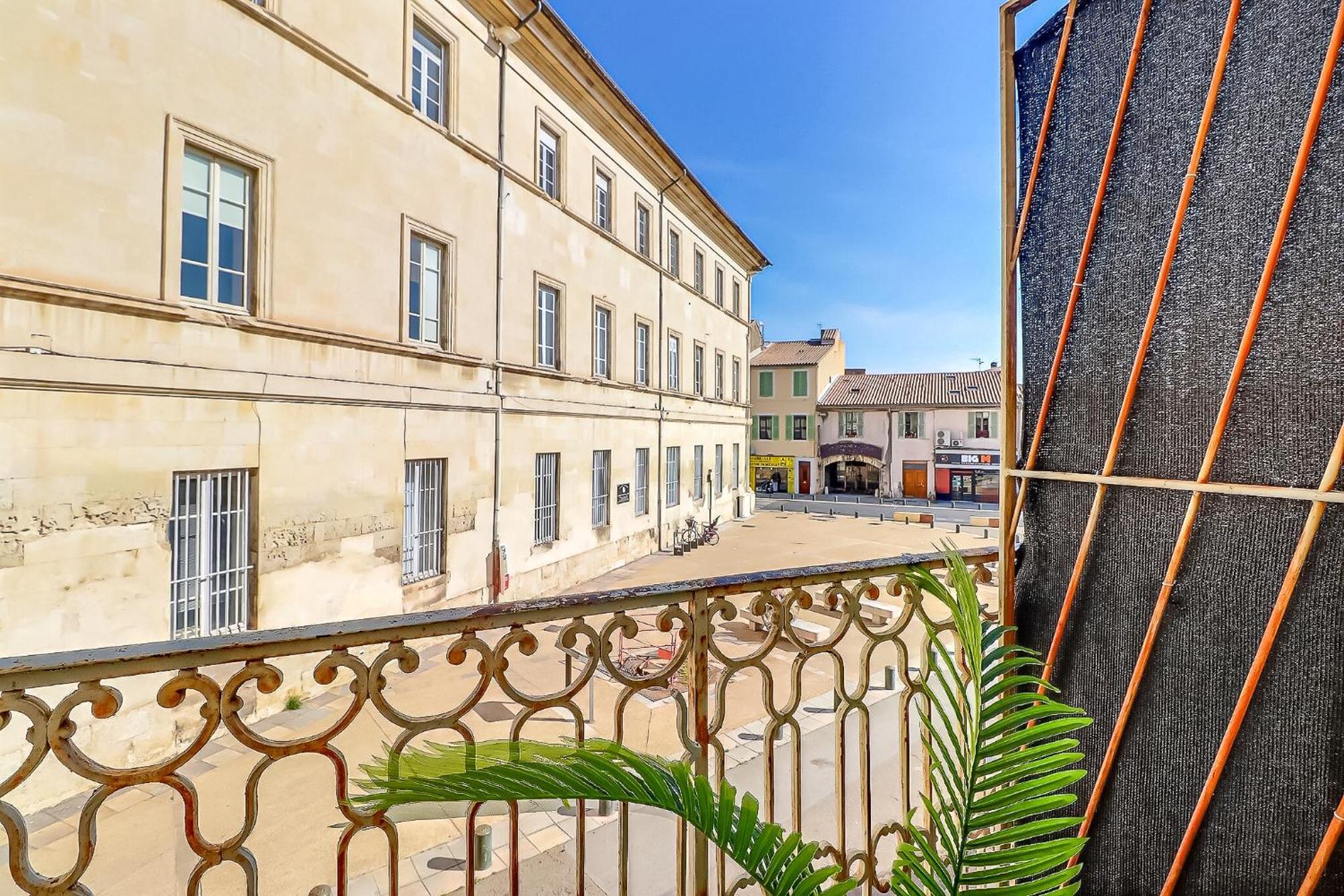 דירות Blue De Nimes - Central - Balcon מראה חיצוני תמונה