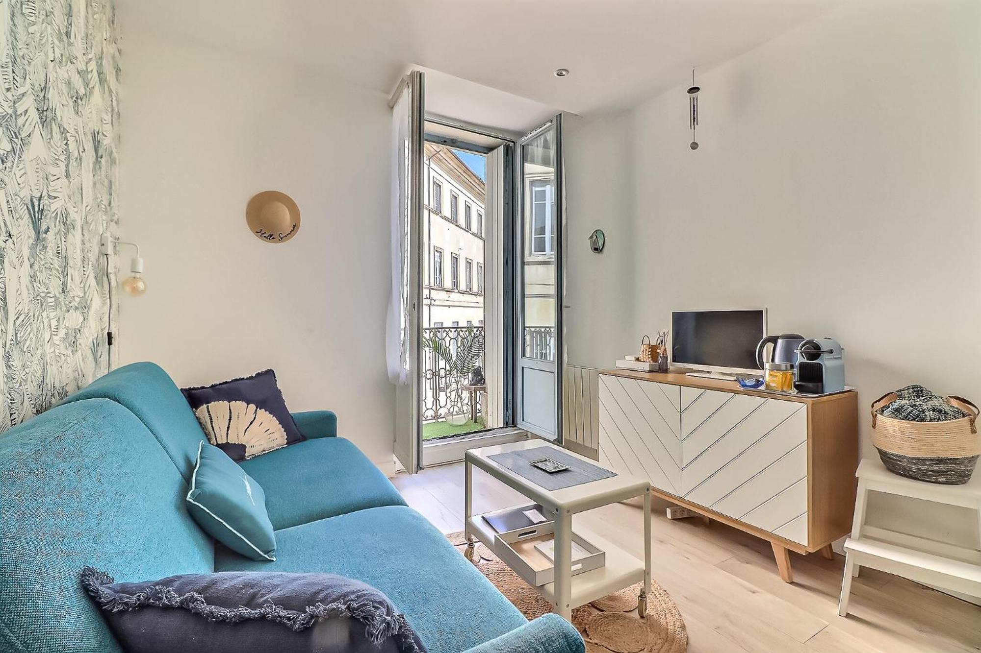 דירות Blue De Nimes - Central - Balcon מראה חיצוני תמונה